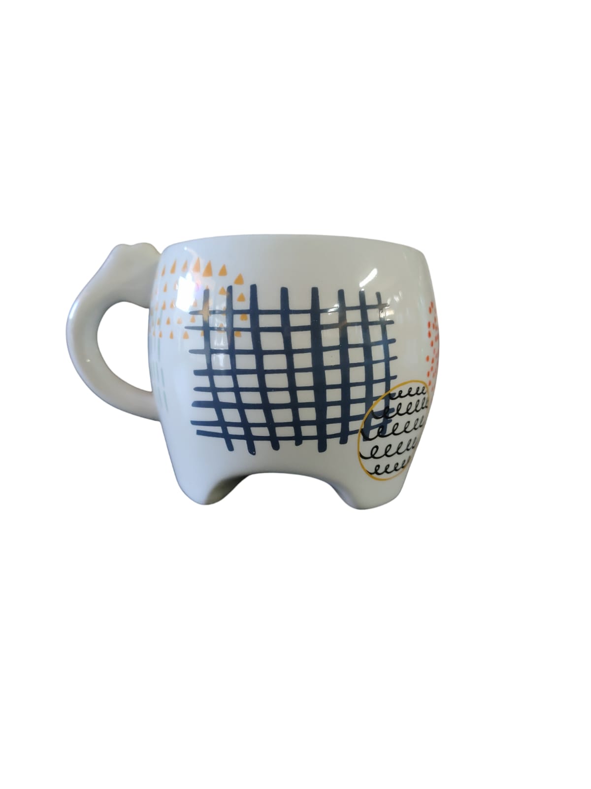 Tognana Tazza Grande a Forma di Cane in Ceramica