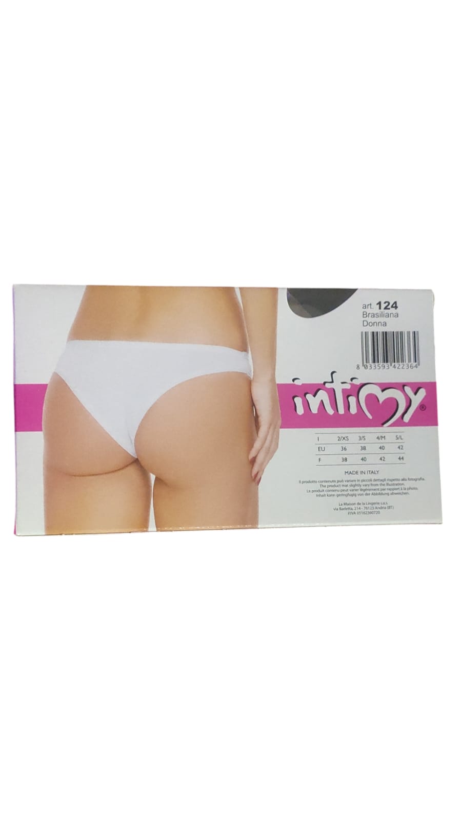 Slip Intimy Brasiliana Donna 124