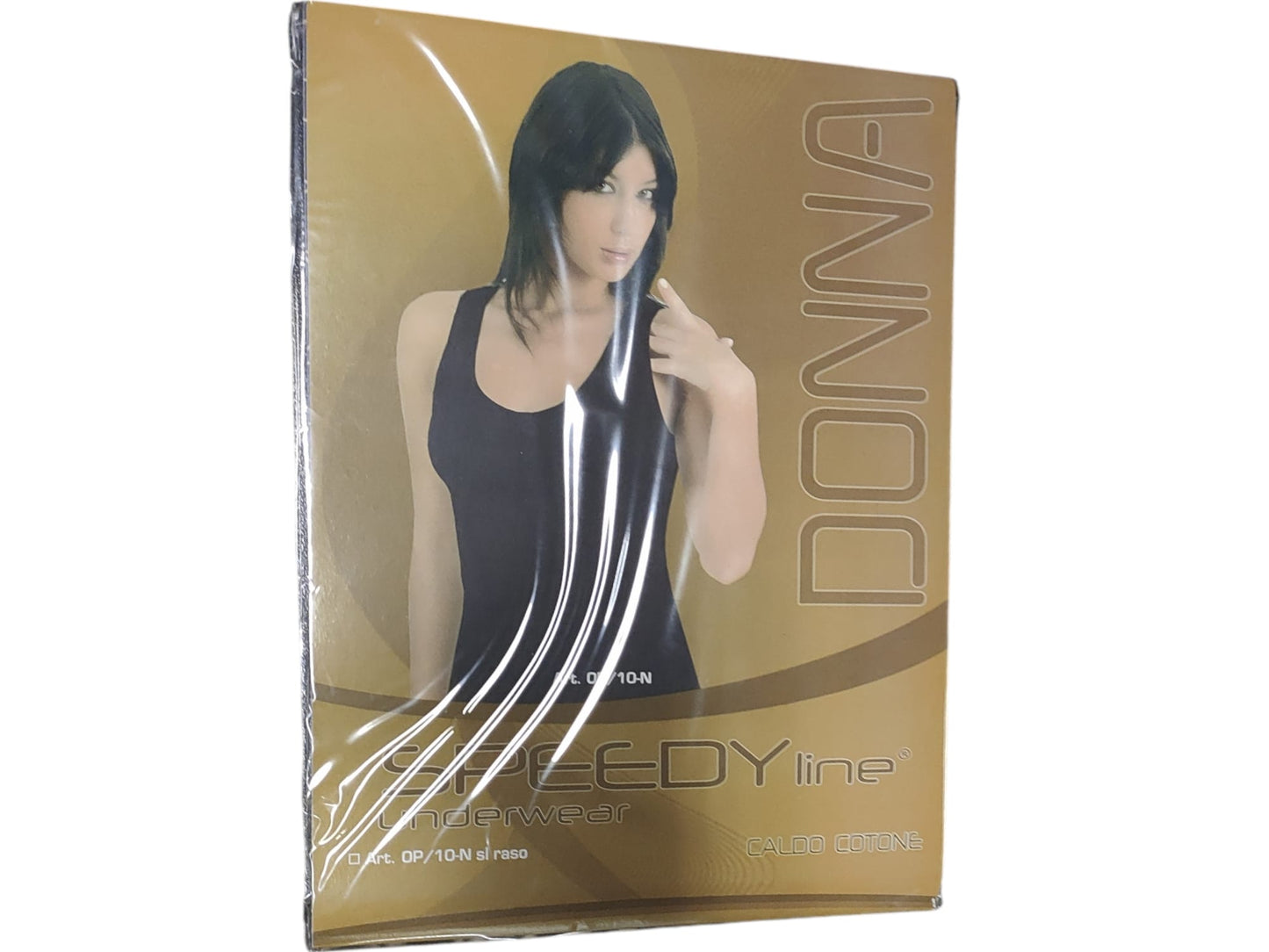 Maglietta Nera Senza Maniche Donna - Speedy