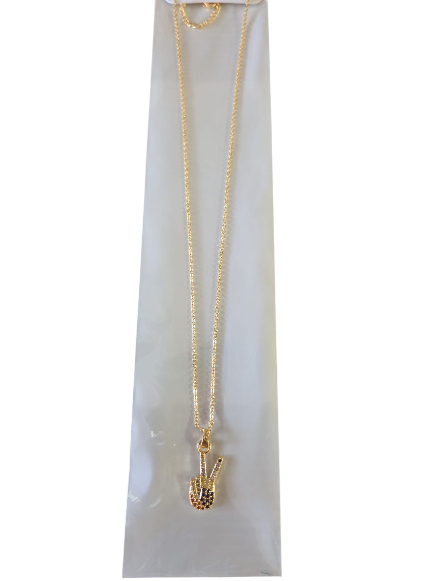 Collana con simbolo Amicizia