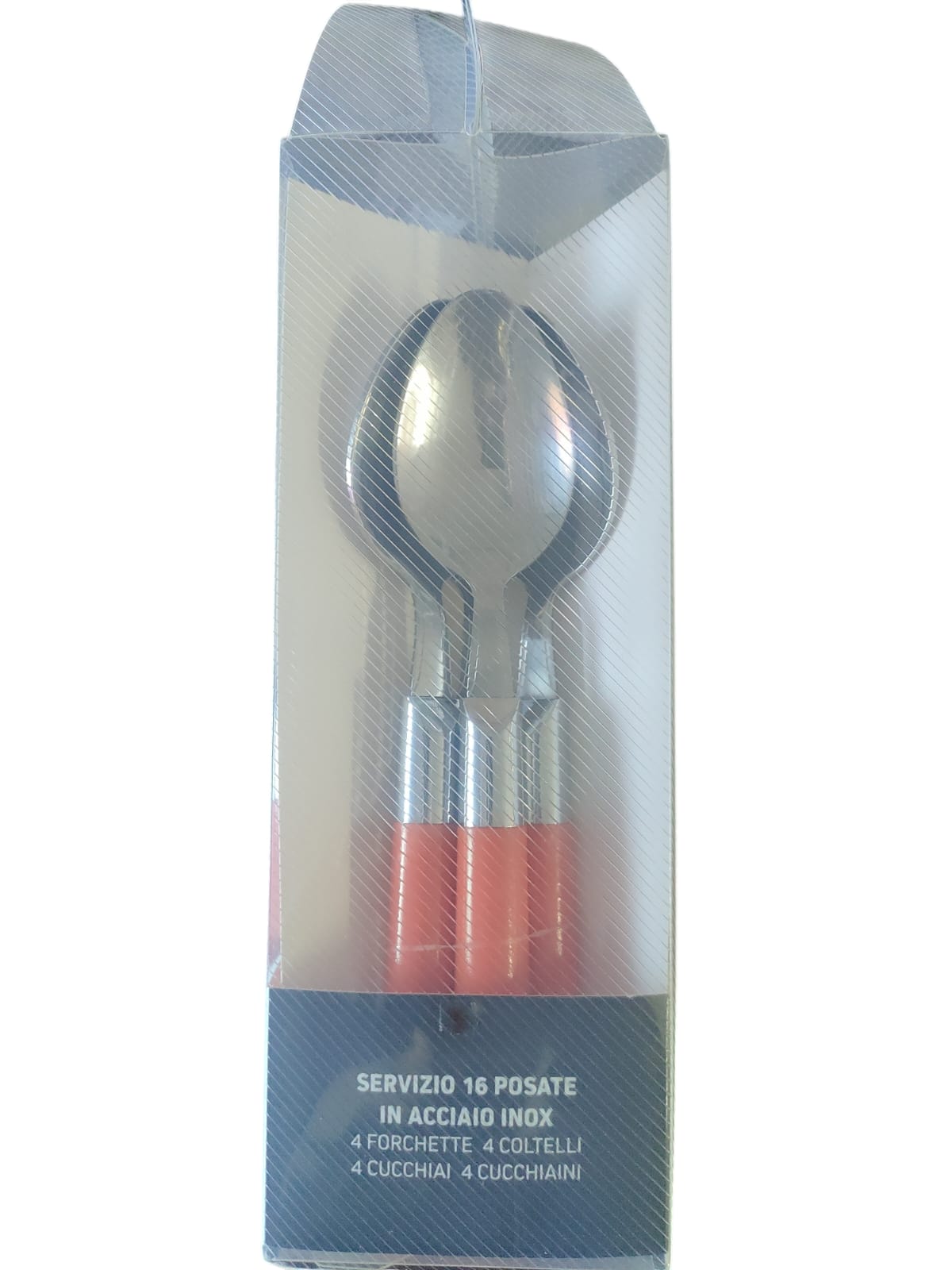 Servizio 16 posate Lovehome in acciaio inox