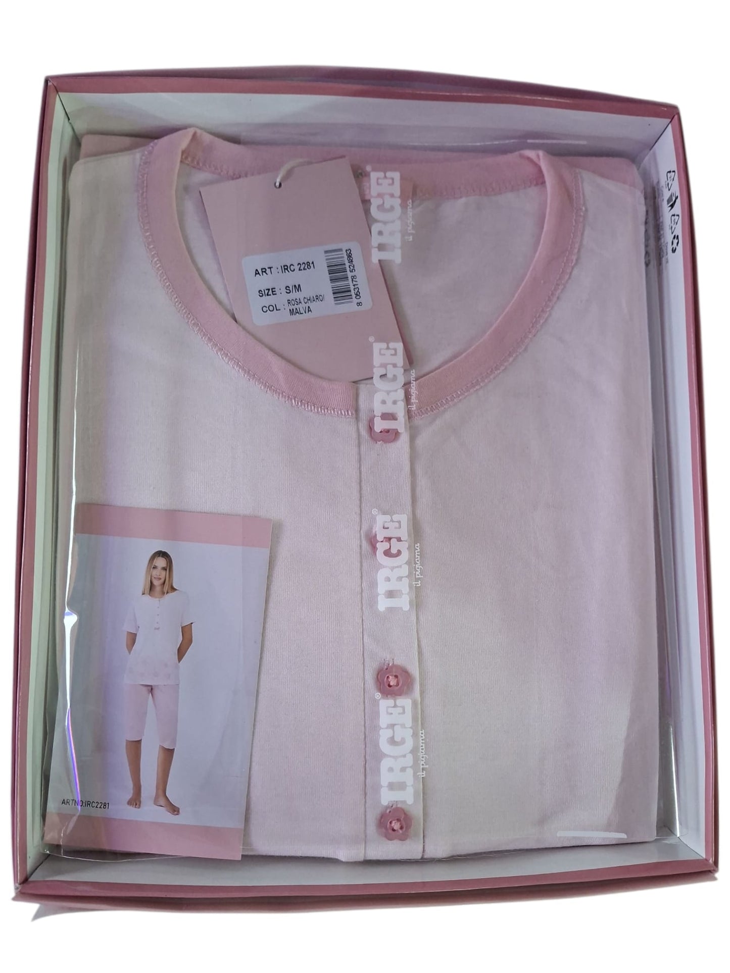 Pigiama Donna Estivo in Cotone - Irge