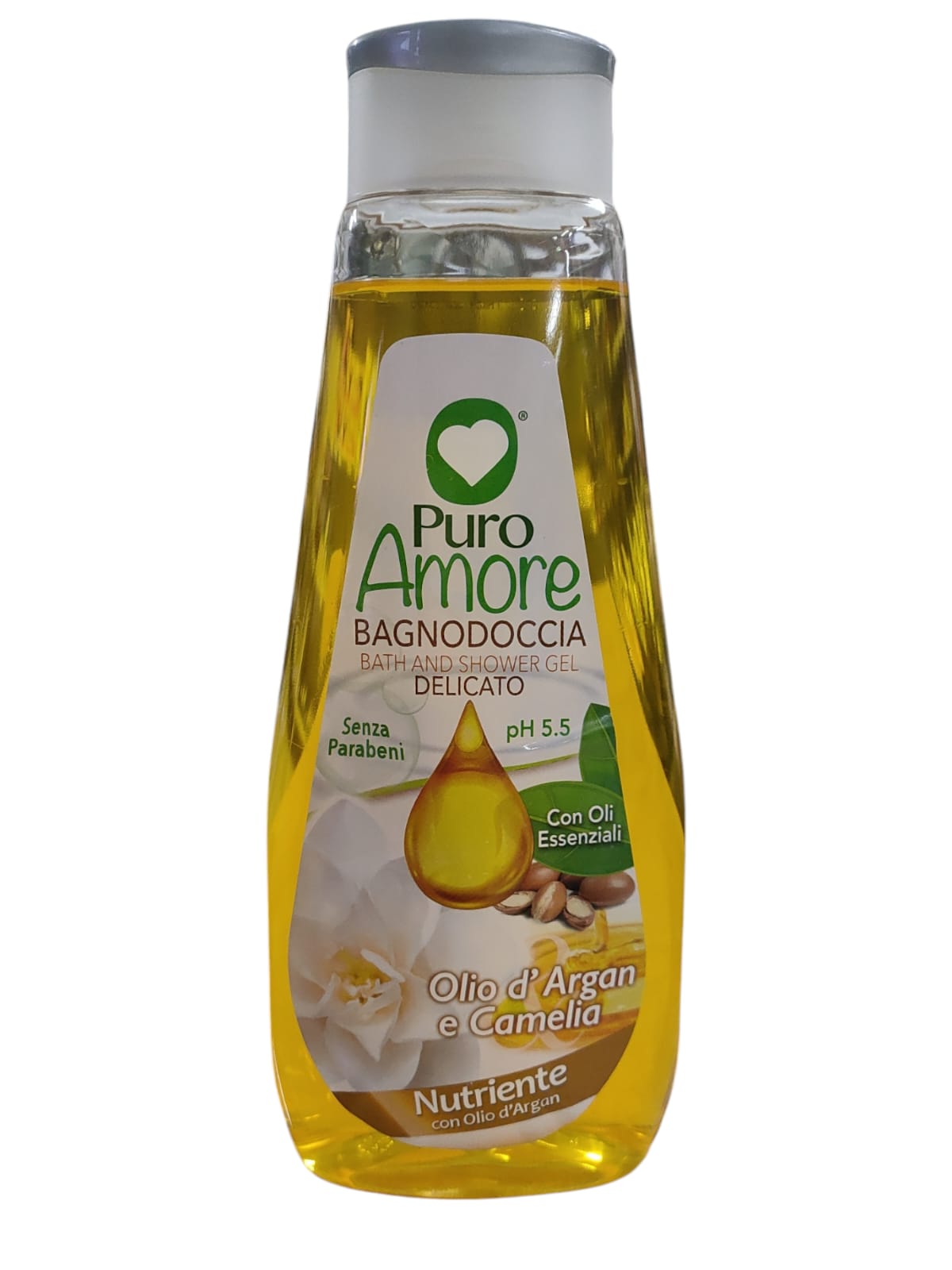 Puro Amore Bagnodoccia Olio di Argan e Camelia