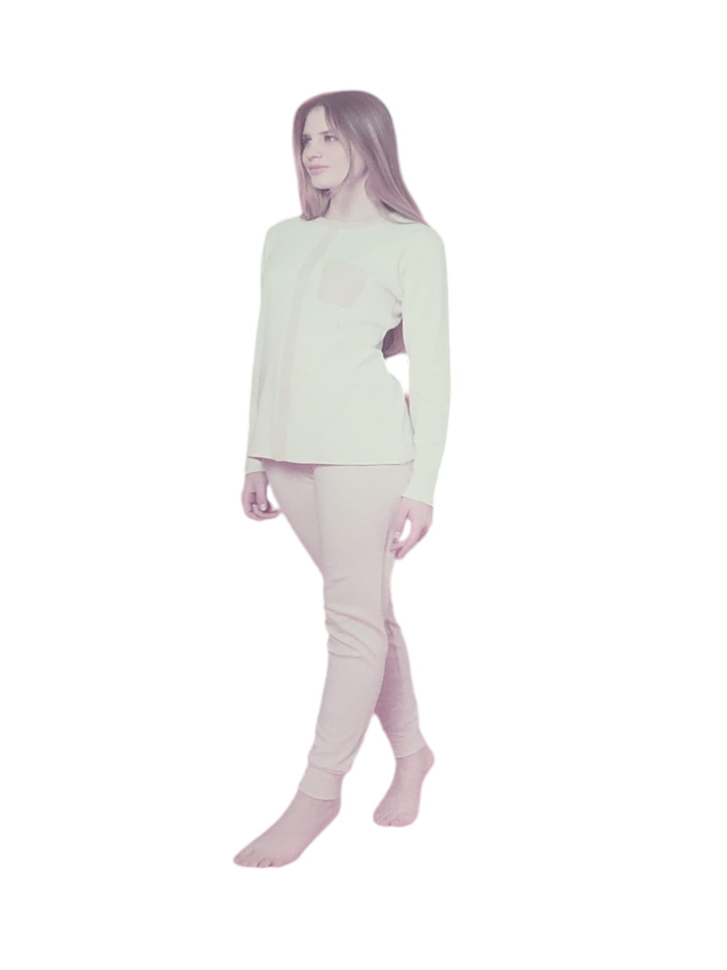 Pigiama Donna 100 Sbadigli (Normal Aperto) in Caldo Cotone