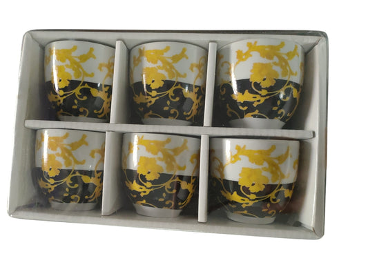 Set 6 tazzine Beca stile Barocco