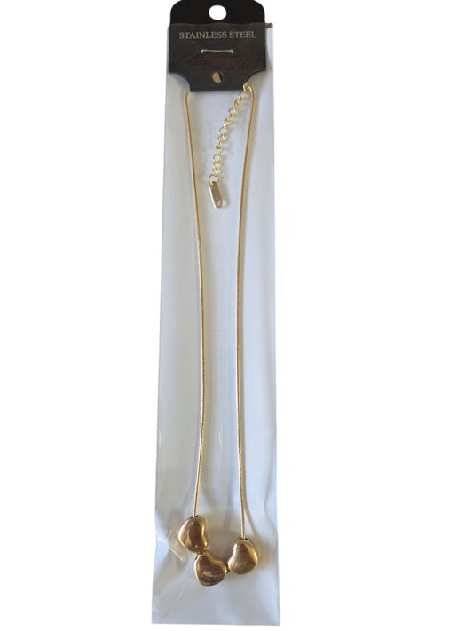 Collana con ciondoli a cuore