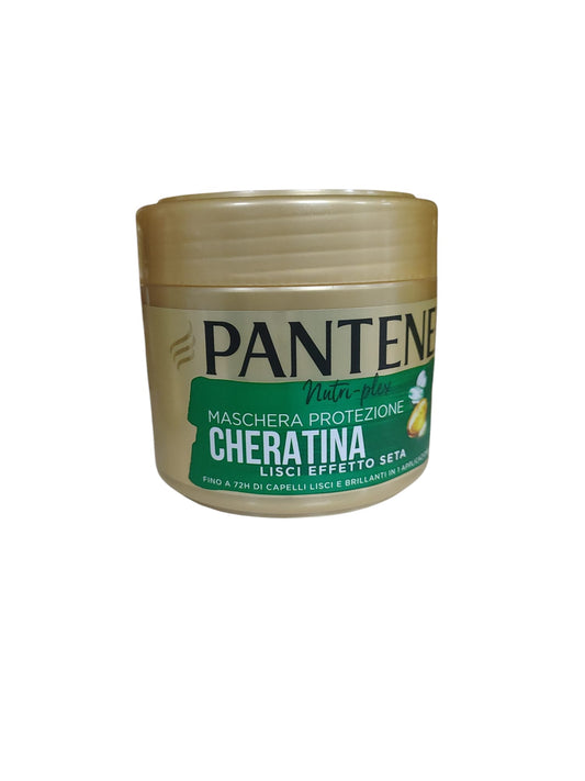Pantene Maschera con Cheratina per Capelli Lisci